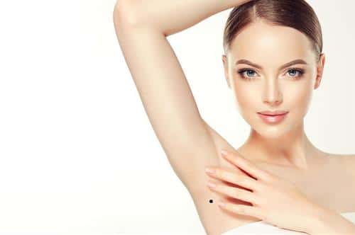 Nốt ruồi ở nách