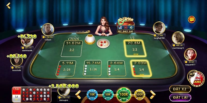 Hướng dẫn các bước chơi Xóc Đĩa Sét trên điện thoại tại K9K9